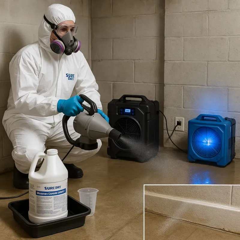 Sanitization and Odor Removal process in Lomira, WI