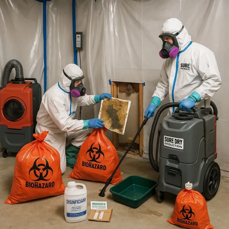 Contaminated Water Handling Protocols process in Lomira, WI